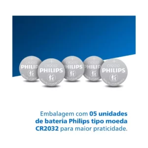 Bateria Moeda Philips Cr2032 Unitário - Imagem 3