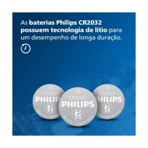 Bateria Moeda Philips Cr2032 Unitário - Imagem 4
