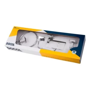 Kit Acessorios Trip 5 Peças Cromado Docol