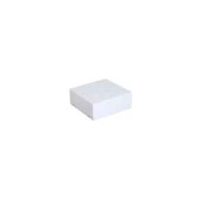 Plafon Box Quadrado 300mm Branco 2 Lamp Villaplast