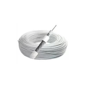 Cabo Coaxial Branco