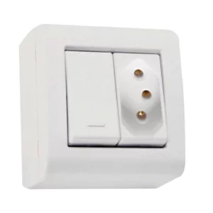 Interruptor Tramontina Sistema X Simples + Tomada 20a 57304/020