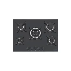 Cooktop Tramontina Glass Gas Penta 5q / Preto 5gg Tri 70 - Imagem 4