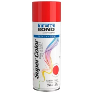 Tinta Spray  Uso Geral Vermelho 350ml/250g Tek Bond