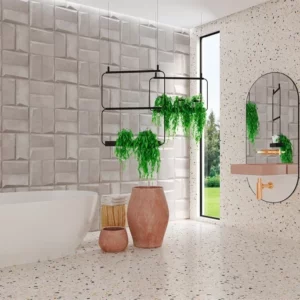 Porcelanato Ceusa 100x100 (r) Confete Wh Nat a (2,00m²) - Imagem 4