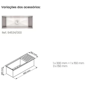 Acessorio Canal Tramontina Escorredor - Imagem 6