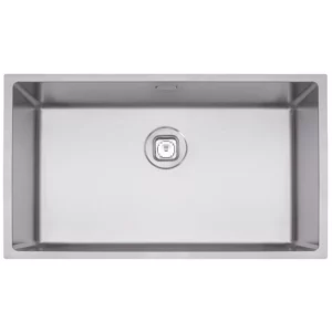 Cuba Inox Tram. Design Colect. Quadrum 70x40x20,5 Scotch Brite - Imagem 3