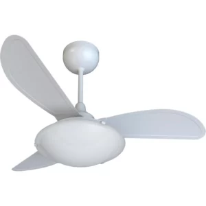 Ventilador de Teto Ventisol Sunny com Controle Biv Branco
