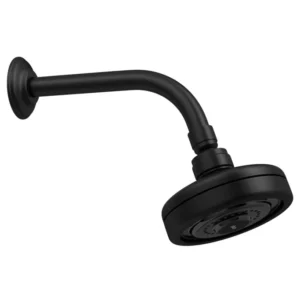 Chuveiro com Tubo de Parede Acqua Plus Luxo Black Matte Deca