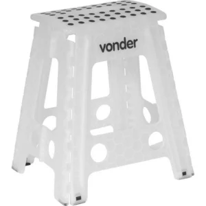 Banqueta Plastica Vonder Dobravel 45cm  3540045000 (s.e)