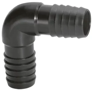 Joelho Interno Preto Duplo Amanco  1/2