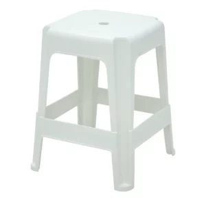 Banqueta Tramontina Pvc Icarai   Branca