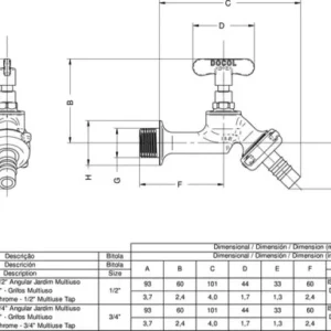 Torn Multi/uso Docol 1122 Cr 20000206