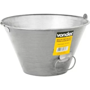 Balde P/ Concreto Metalico Vonder 10l     3315010000