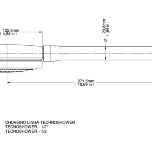 Chuveiro Docol Technoshower   Cr