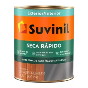Tinta Esmalte Suvinil B.agua Cor e Prot. + Pratico Br Branco / 0,9lt