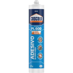 Cola Cascola  Monte e Fixa Exterior Pl600 375g
