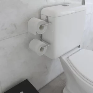 Suporte Duplo P/ Papel Higienico P/ Caixa Acoplada Crom Stol - Imagem 3