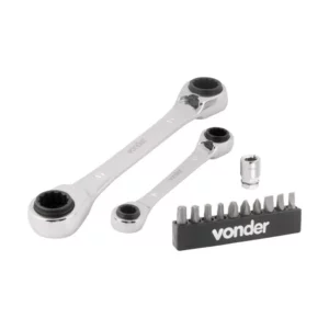 Ch Estrela/bits Jg 8a19mm Catraca 13pc Vonder - Imagem 3