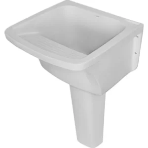 Tanque Louça C/coluna M 535x485 Branco Incepa