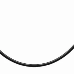 Engate Flexivel Plastico Preto 60cm Astra
