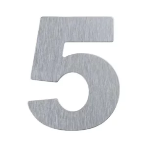 Numero 5  P/ Casa Adesivo Atlas  Acm/esc