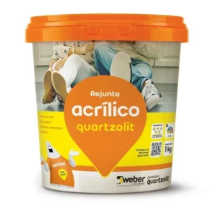 Rejunte Acrilico 1kg Corda Quartzolit - Imagem 1