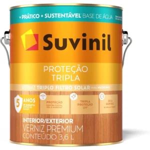 Verniz Suvinil B.solvente Protecao Tripla Br Natural  / 0,9lt - Imagem 1
