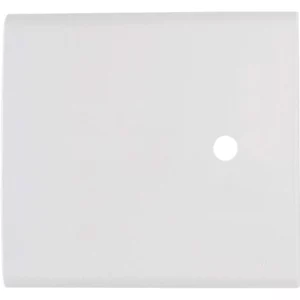 Placa Branco 4x4 C/ 1 Furo Liz