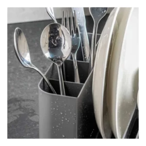 Escorredor de Loucas Trium Compact Chumbo - Imagem 3