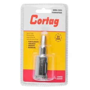 Serra Copo  25mm Diamantada Haste Cortag
