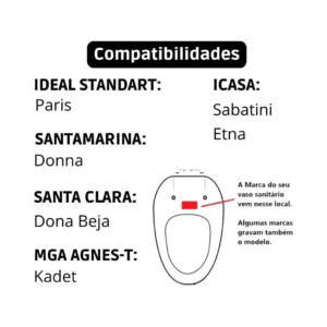 Assento Almofadado Astra Paris/sabatini   Argila   Ttp/k Ar-02 - Imagem 4