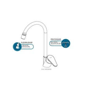 Mist Monocomando Coz Docol   Gali   Cr - Imagem 4