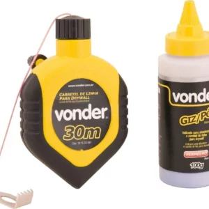Giz de Linha 30m Vermelho Vonder 3313030091