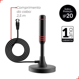 Antena Avant Tv Rangue Uhf C/ 2.5m - Imagem 3