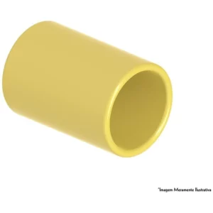 Luva Amanco Corrugada  Amarela 25mm