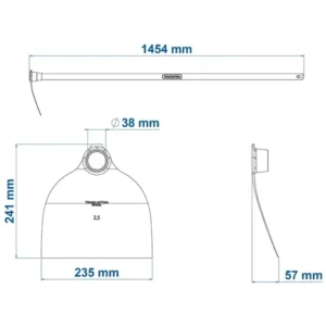 Enxada Tramontina Estreita 145cm C/c 77218/754 - Imagem 3