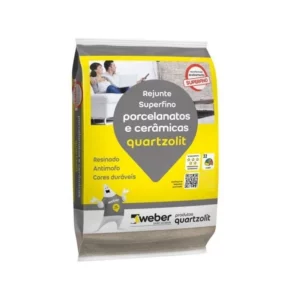 Rejunte Quartzolit Porcel 1kg Cz Platina