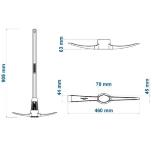 Picareta Tramontina Alviao 90cm 77300/543 - Imagem 3