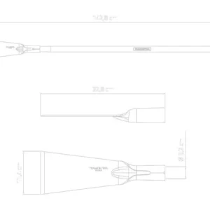 Cavadeira Tramontina Reta C/mad 120cm 77553545 - Imagem 3