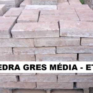 Pedra Gres Media (alicerce) - Etc