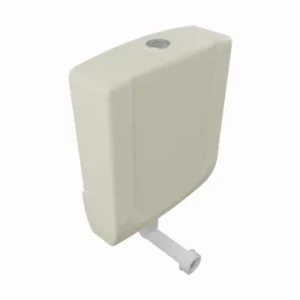 Caixa Desc Branca Baixa C/ Duplo Acion Bege