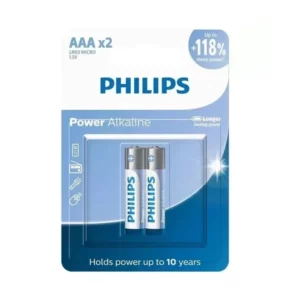 Pilha Alcalina Philips Aa C/2 Und