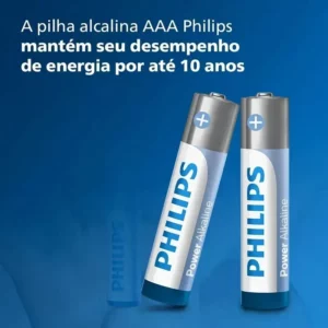 Pilha Alcalina Philips Aa C/2 Und - Imagem 3