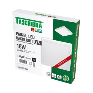 Painel Led 18w Lys Redondo Sobrepor Branco 3000k-78970790096 - Imagem 3