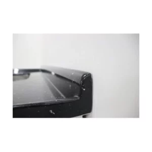 Pia Marmorite Preta ( Pp ) * Cuba Inox * 120x55 Rorato - Imagem 3