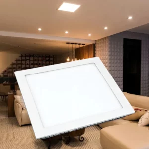 Luminaria Painel Led Quadr Embutir 24w 6500k Lumanti - Imagem 3