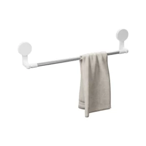 Porta Toalha Abs Reto com Adesivo 50cm Ad/pt Astra - Imagem 5