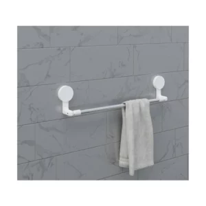 Porta Toalha Abs Reto com Adesivo 50cm Ad/pt Astra - Imagem 6