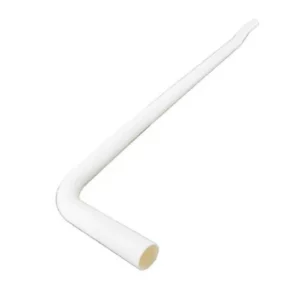 Tubo de Descarga 1,20 Metros com Curva Curto - Amanco